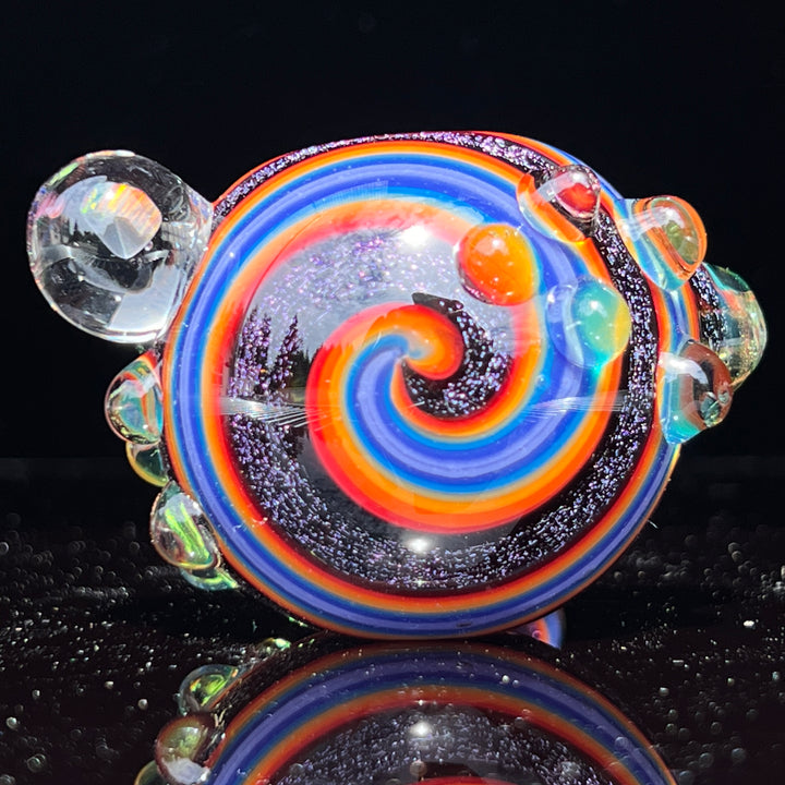 Dichro Opal Marble Pipe Glass Pipe TG   