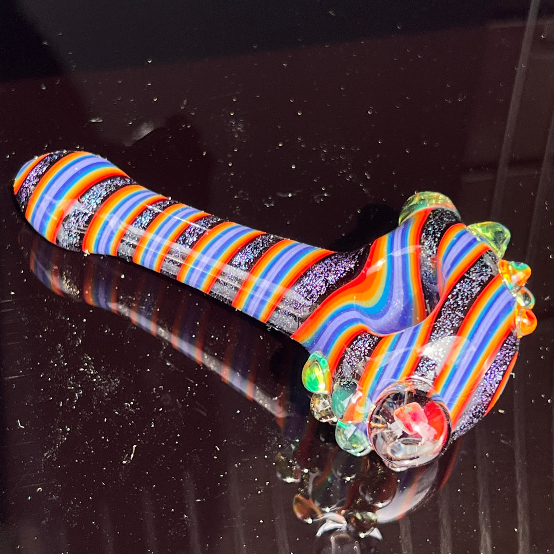 Dichro Opal Marble Pipe Glass Pipe TG   