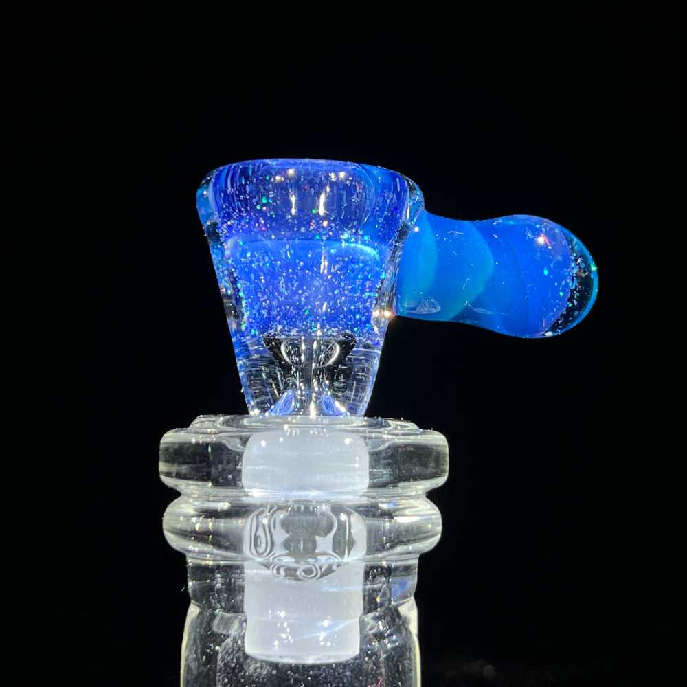 14mm Ghost Crushed Opal Martini Pullslide Accessory Tako Glass   