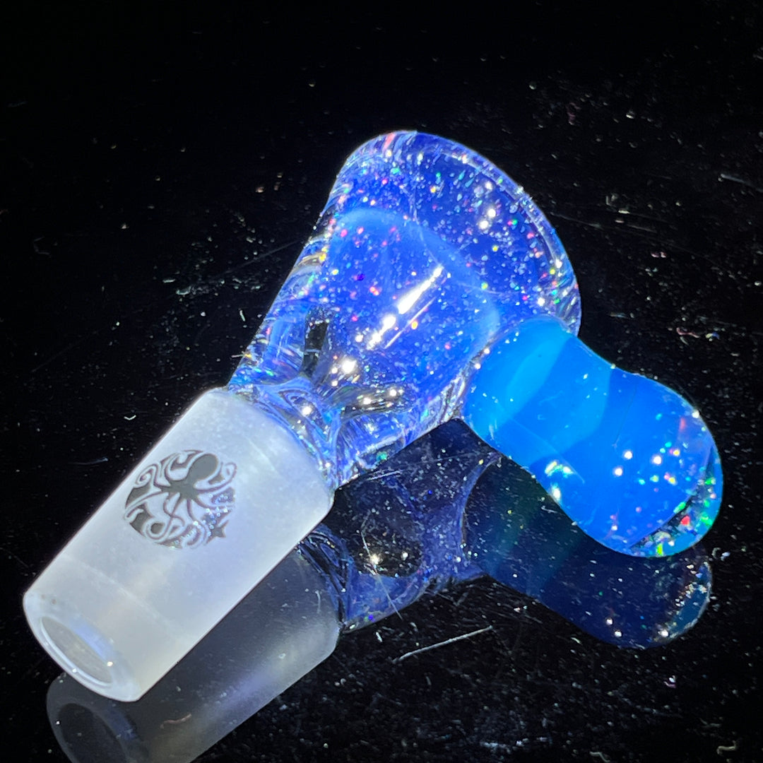 14mm Ghost Crushed Opal Martini Pullslide Accessory Tako Glass   