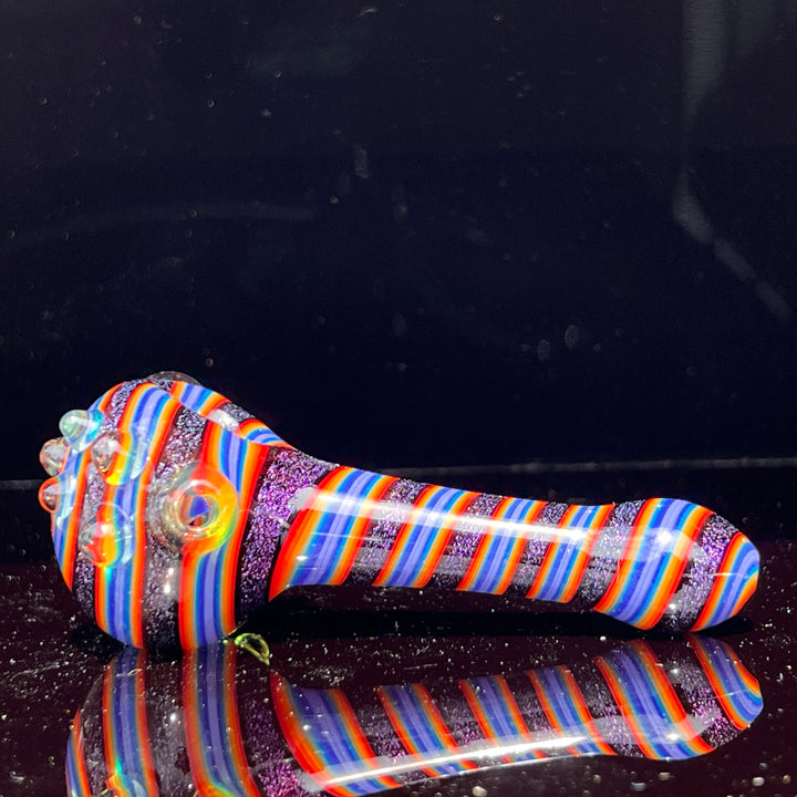 Dichro Opal Marble Pipe Glass Pipe TG   