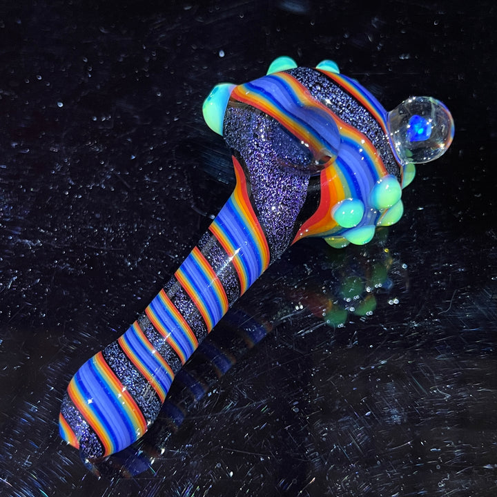 Dichro Opal Marble Pipe Glass Pipe TG   