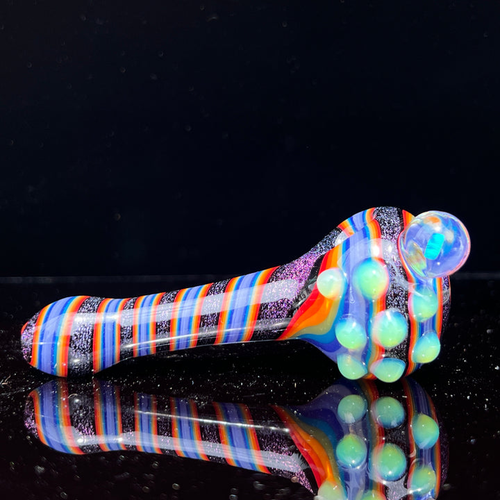 Dichro Opal Marble Pipe Glass Pipe TG   