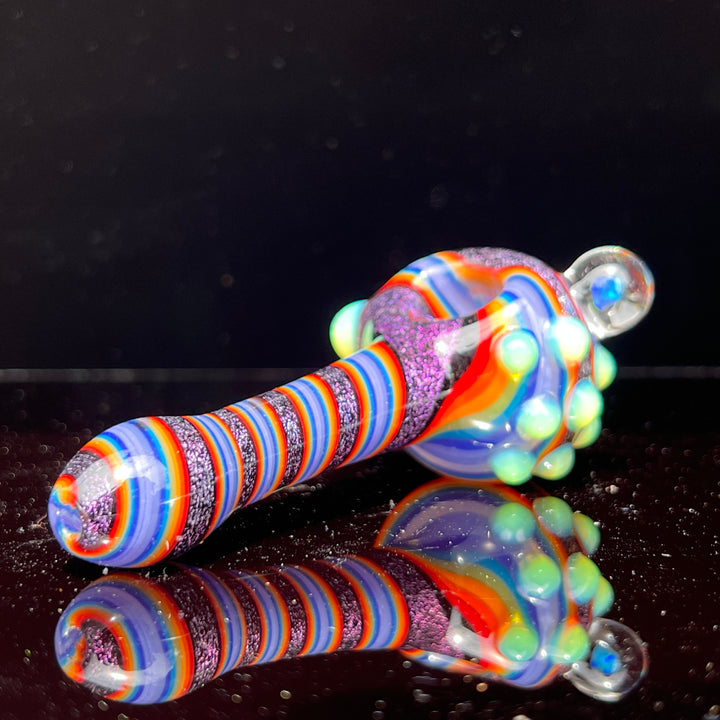 Dichro Opal Marble Pipe Glass Pipe TG   