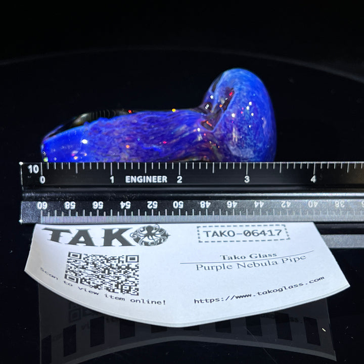 Purple Nebula Pipe Glass Pipe Tako Glass   