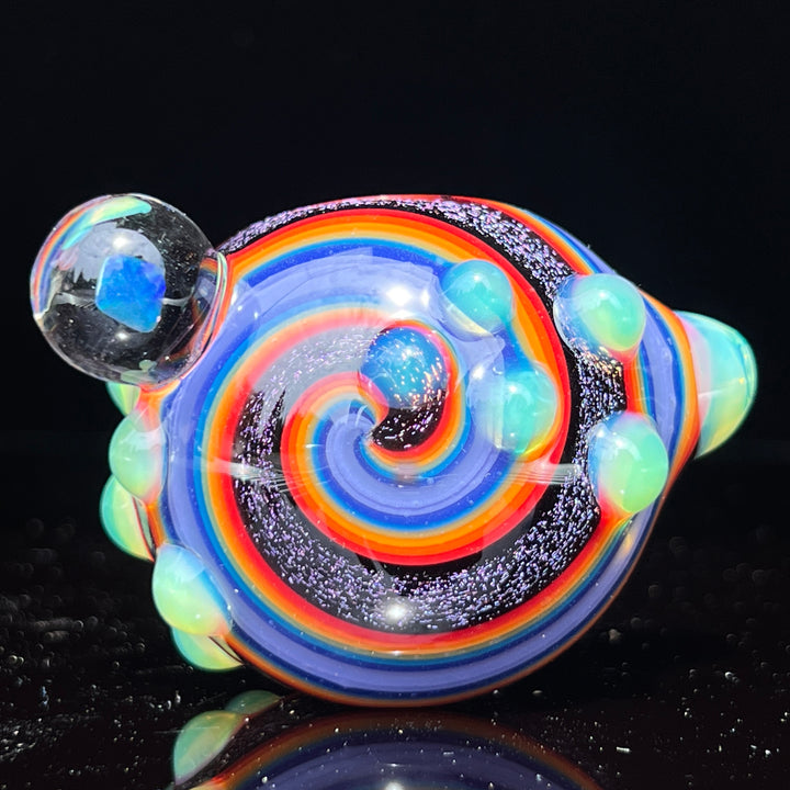 Dichro Opal Marble Pipe Glass Pipe TG   