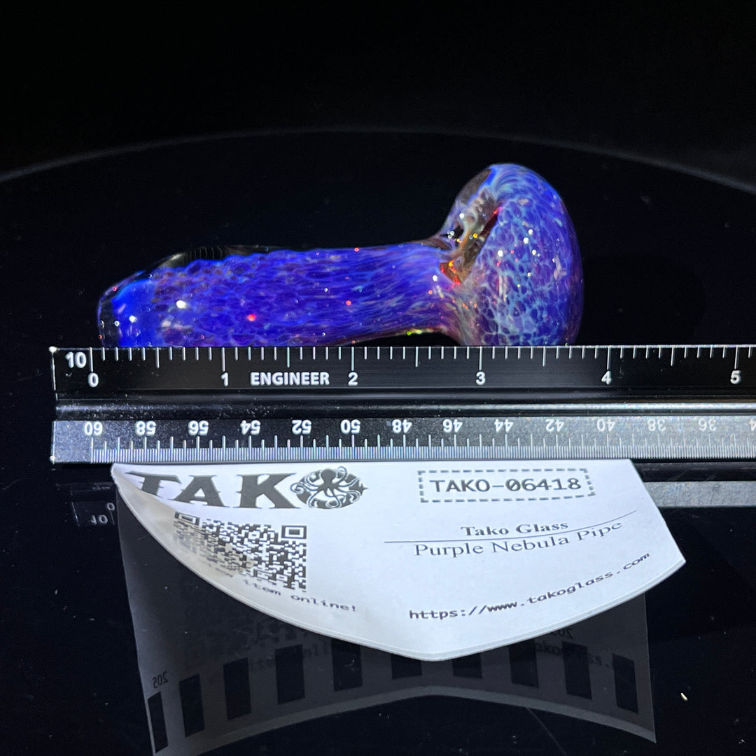 Purple Nebula Pipe Glass Pipe Tako Glass   