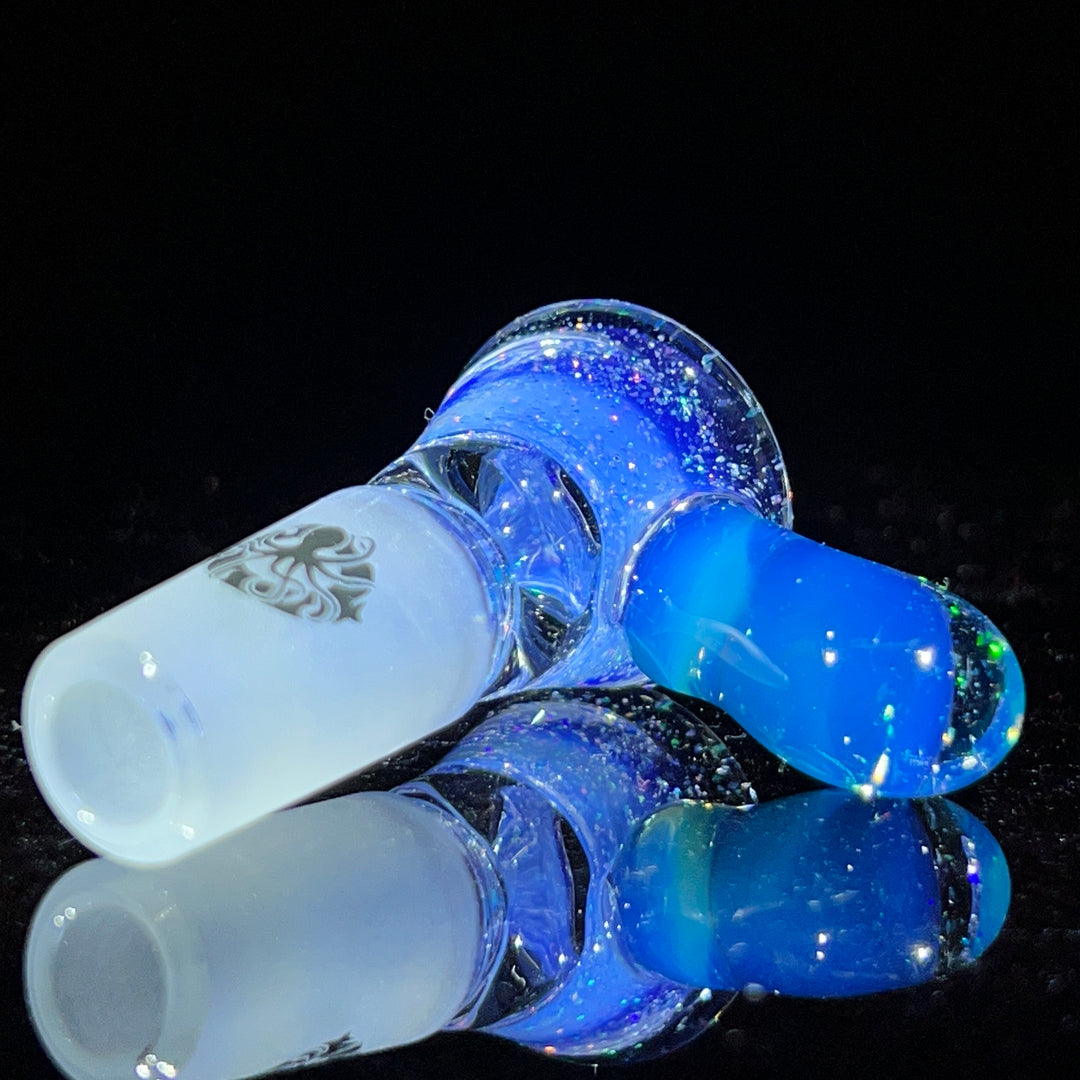 14mm Ghost Crushed Opal Martini Pullslide Accessory Tako Glass   