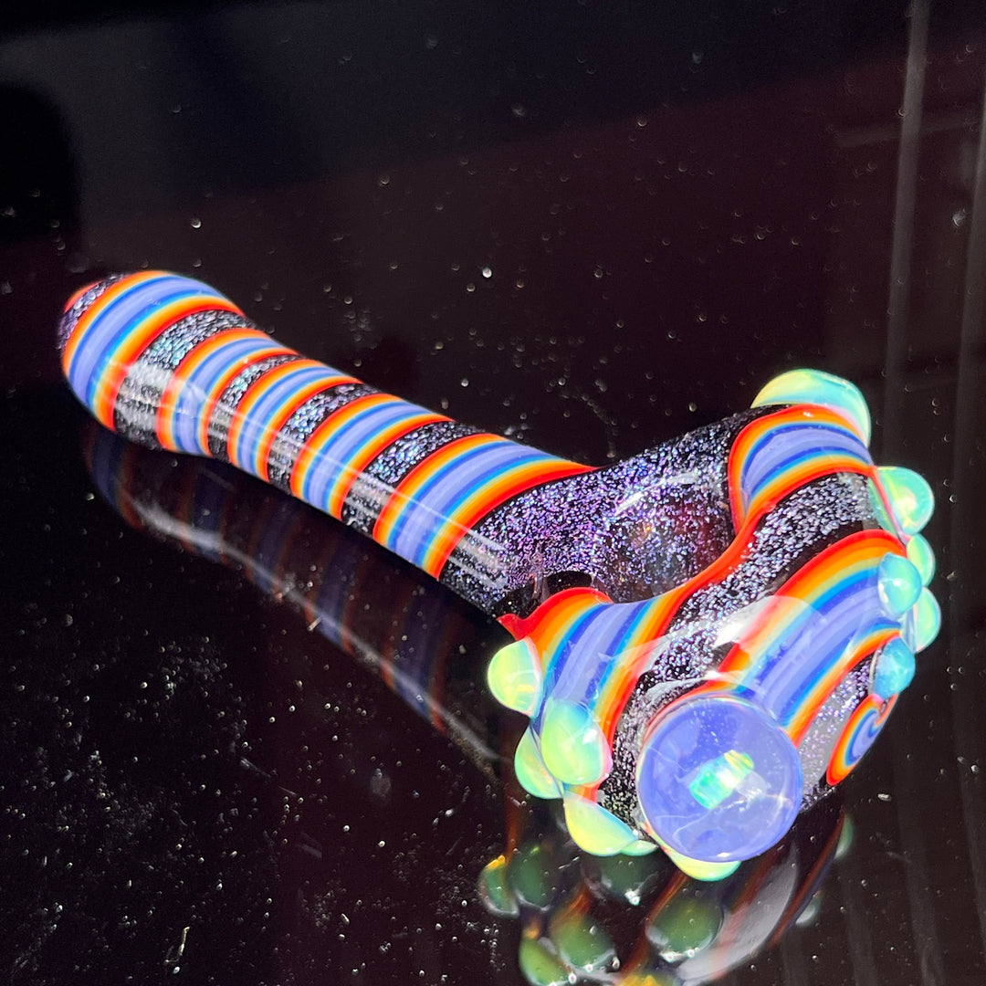 Dichro Opal Marble Pipe Glass Pipe TG   