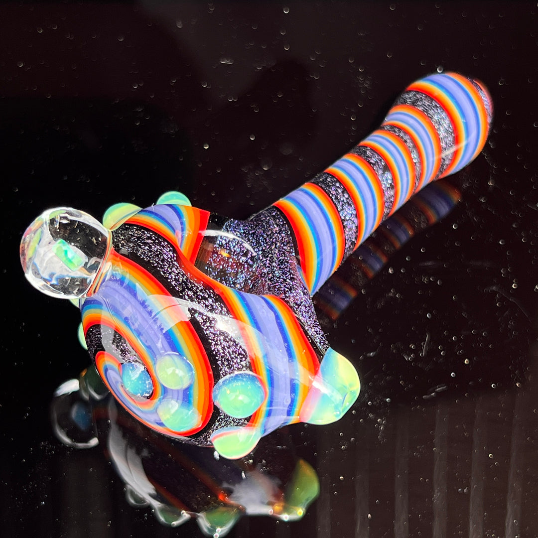 Dichro Opal Marble Pipe Glass Pipe TG   