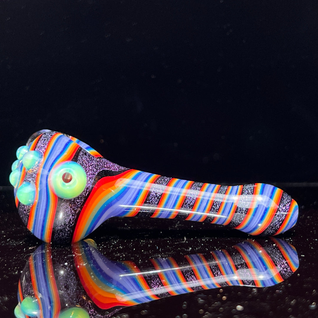 Dichro Opal Marble Pipe Glass Pipe TG   