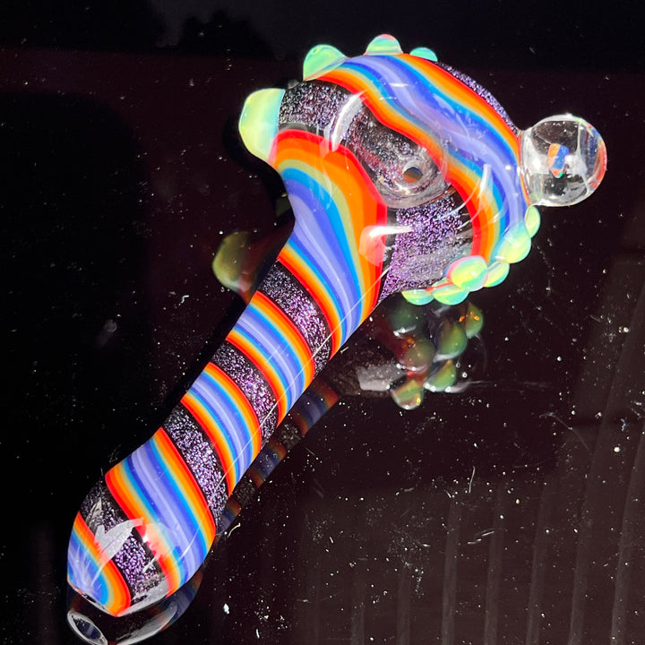 Dichro Opal Marble Pipe Glass Pipe TG   