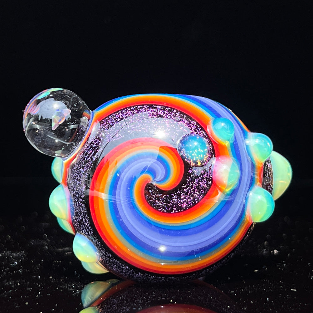 Dichro Opal Marble Pipe Glass Pipe TG   