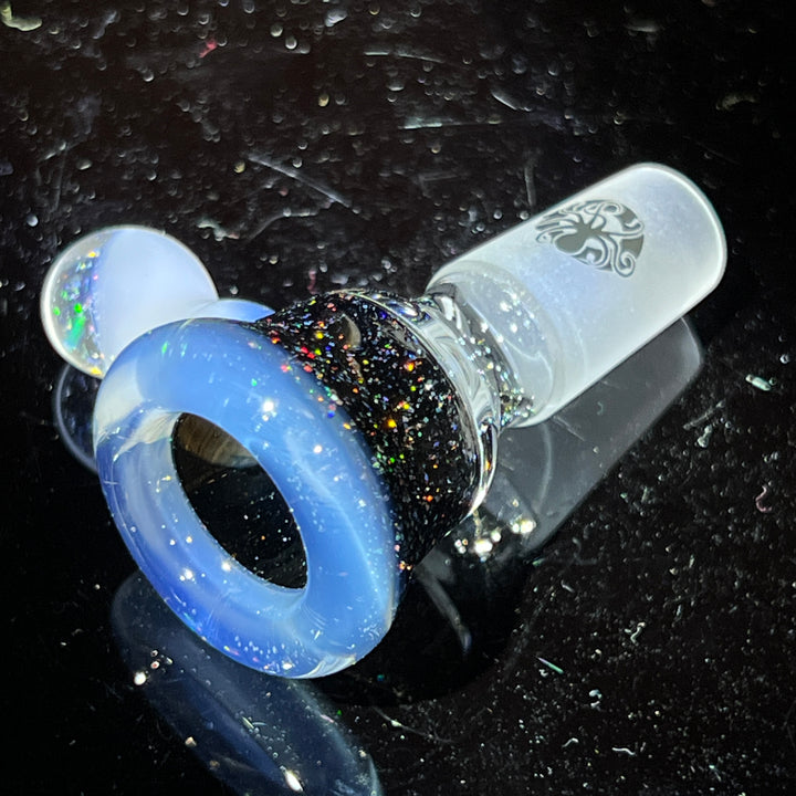 14mm Black Gluestick Crushed Opal UV Martini Pullslide Accessory Tako Glass   