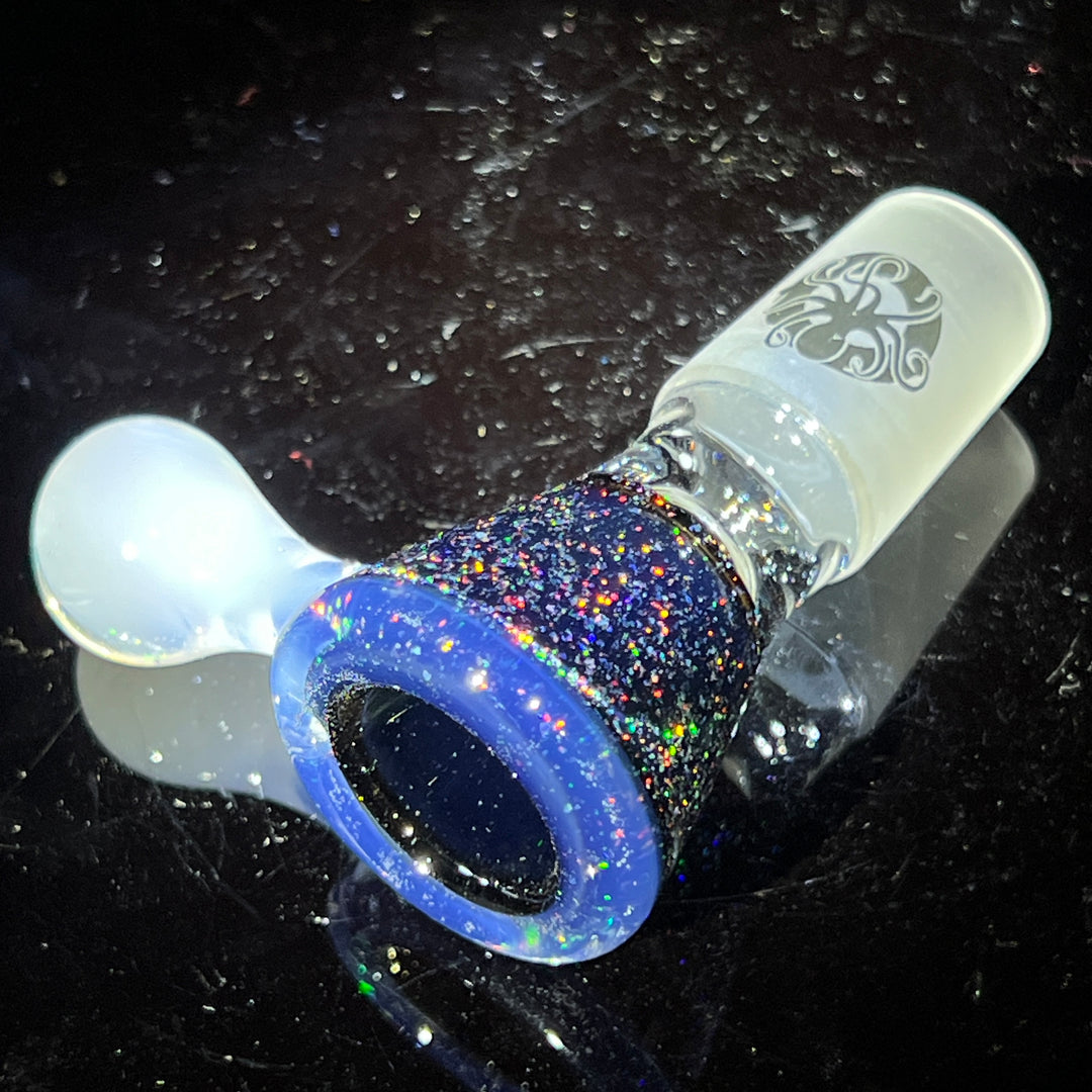 18mm Black Gluestick Crushed Opal UV Martini Pullslide Accessory Tako Glass   