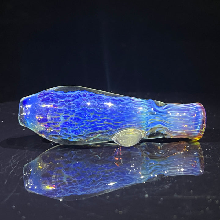 Purple Nebula Chillum Glass Pipe Tako Glass   