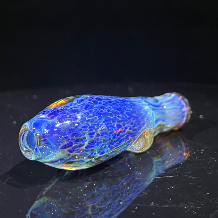 Purple Nebula Chillum Glass Pipe Tako Glass   