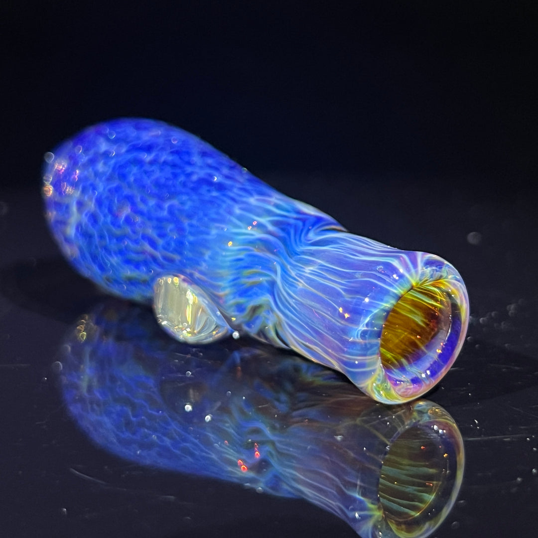 Purple Nebula Chillum Glass Pipe Tako Glass   