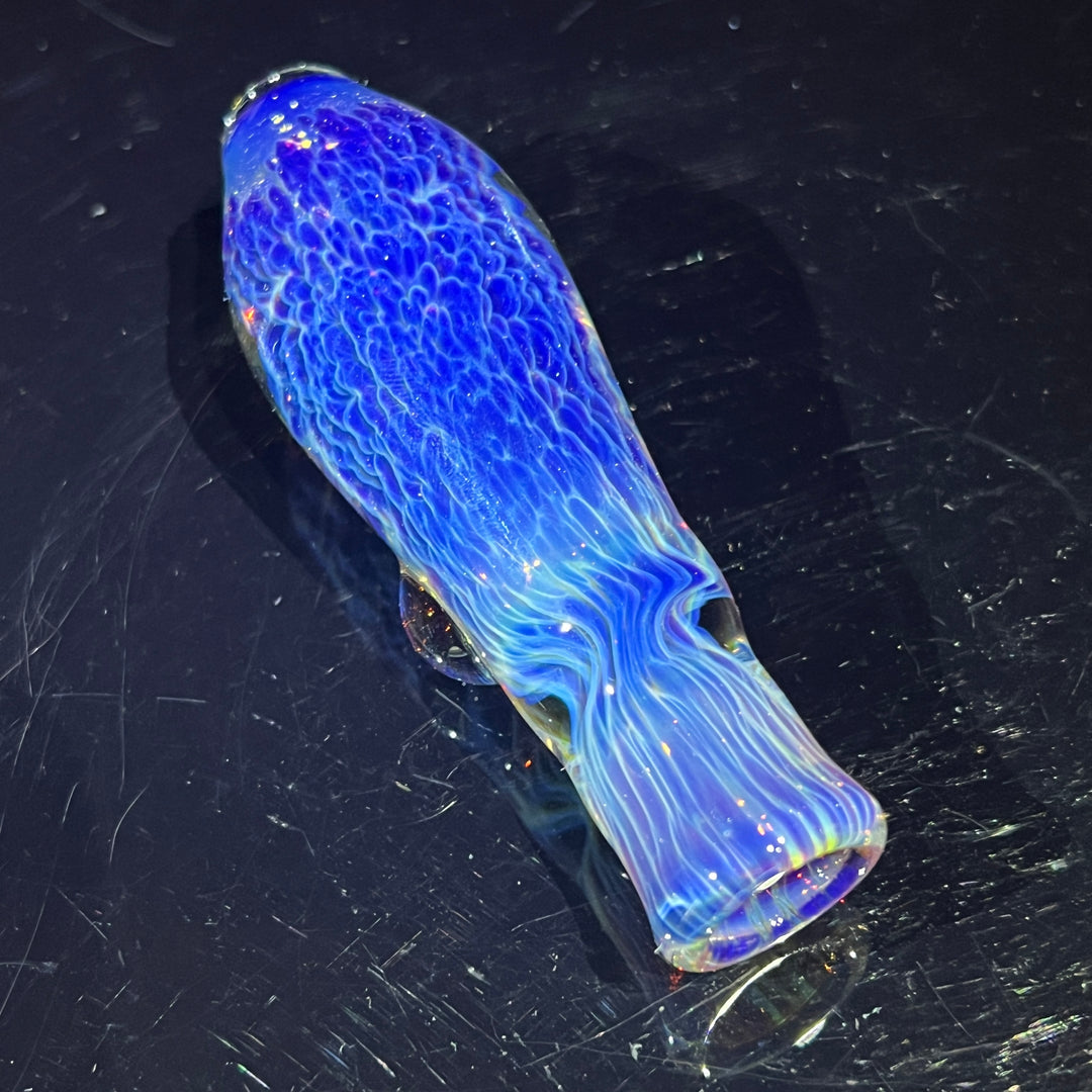 Purple Nebula Chillum Glass Pipe Tako Glass   