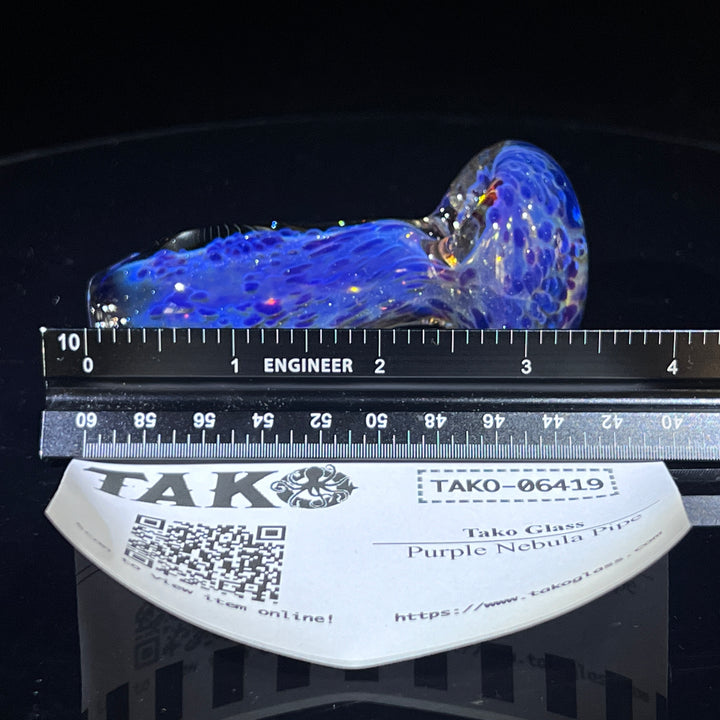 Purple Nebula Pipe Glass Pipe Tako Glass   