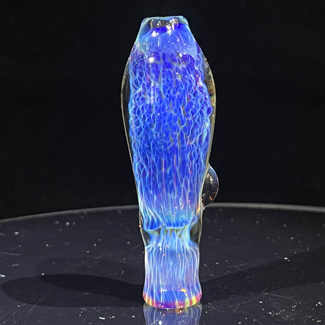 Purple Nebula Chillum Glass Pipe Tako Glass   