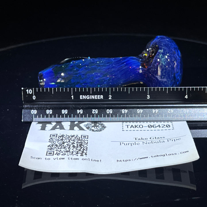 Purple Nebula Pipe Glass Pipe Tako Glass   