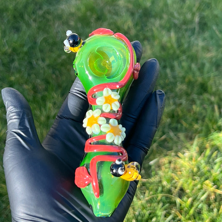 Flower Garden Pipe Glass Pipe TG   