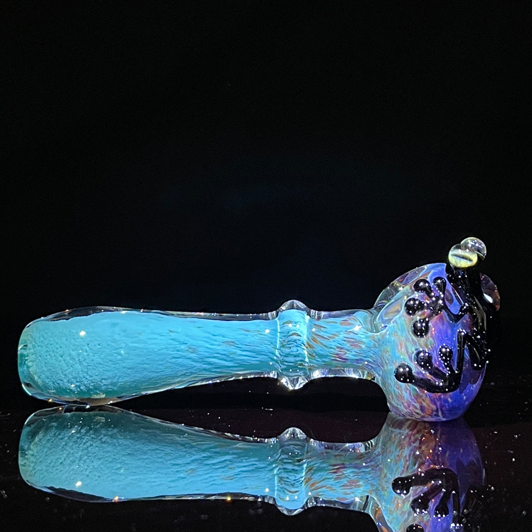 Frog Spoon with Opal Glass Pipe Beezy Glass   