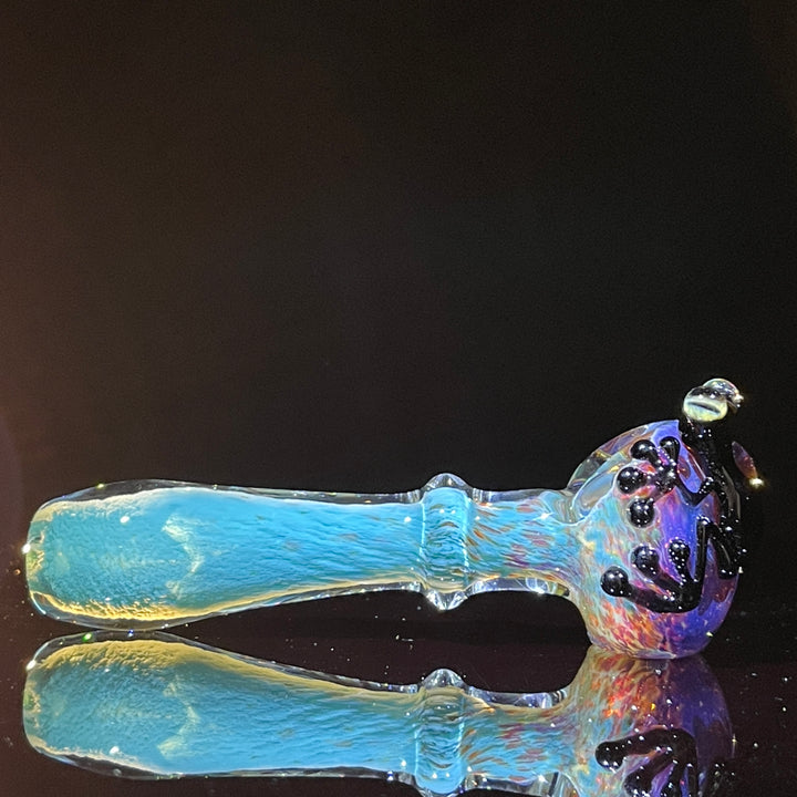 Frog Spoon with Opal Glass Pipe Beezy Glass   