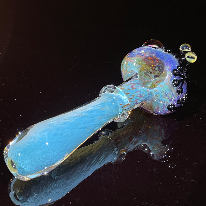 Frog Spoon with Opal Glass Pipe Beezy Glass   