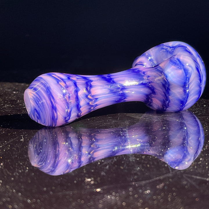 Purple Staircase Spoon Glass Pipe Jedi Glassworks   