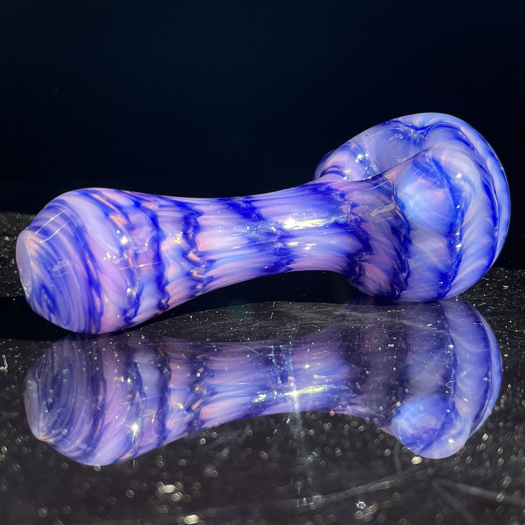 Purple Staircase Spoon Glass Pipe Jedi Glassworks   