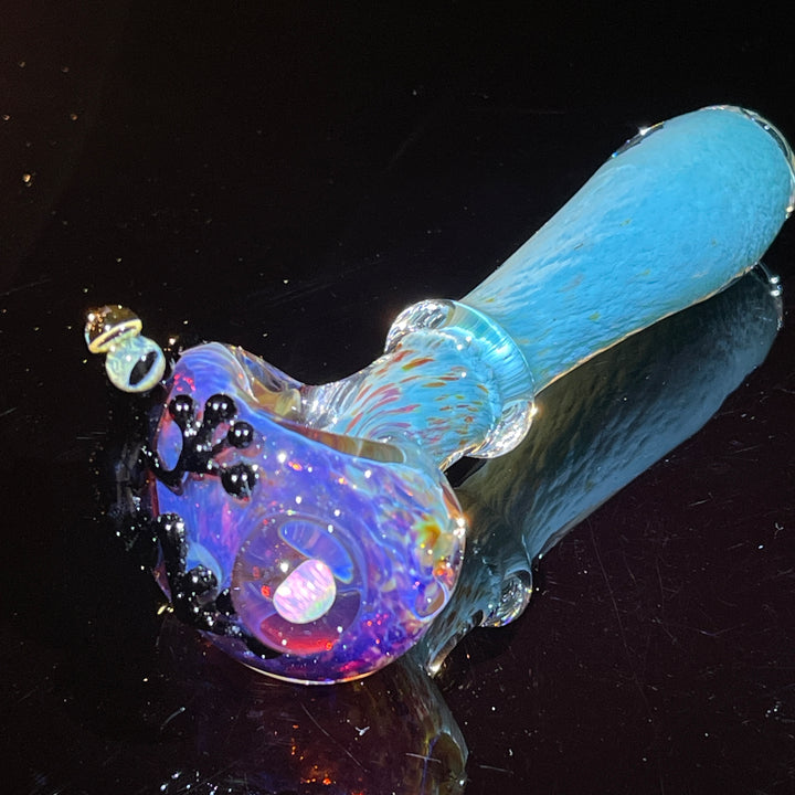 Frog Spoon with Opal Glass Pipe Beezy Glass   