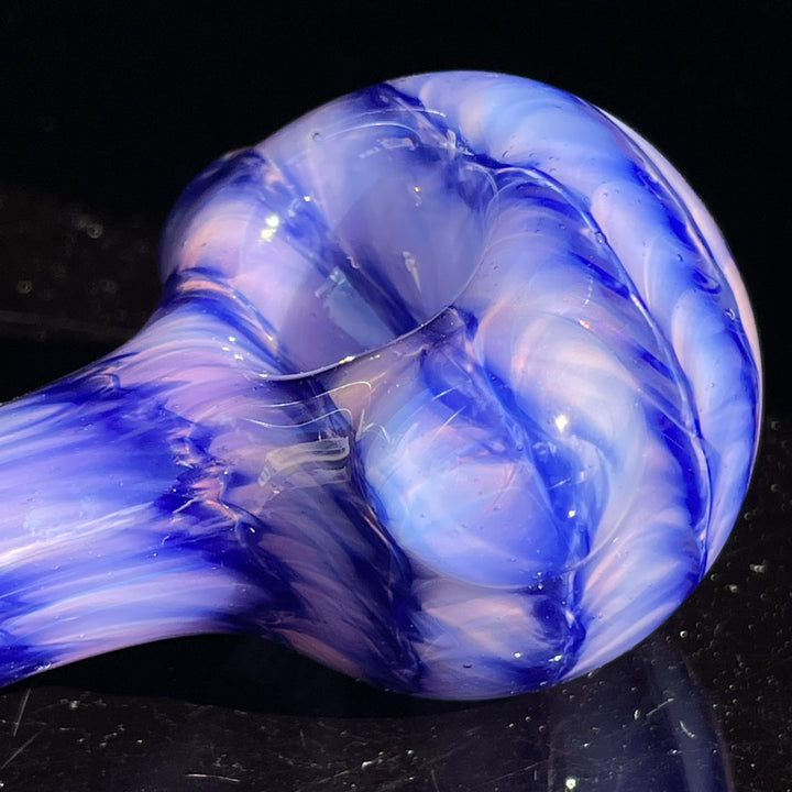 Purple Staircase Spoon Glass Pipe Jedi Glassworks   