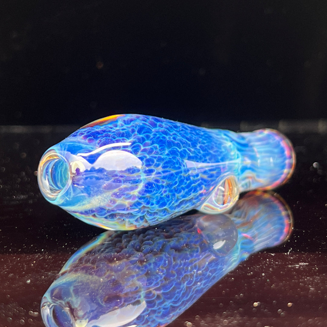 Purple Nebula Chillum Glass Pipe Tako Glass   