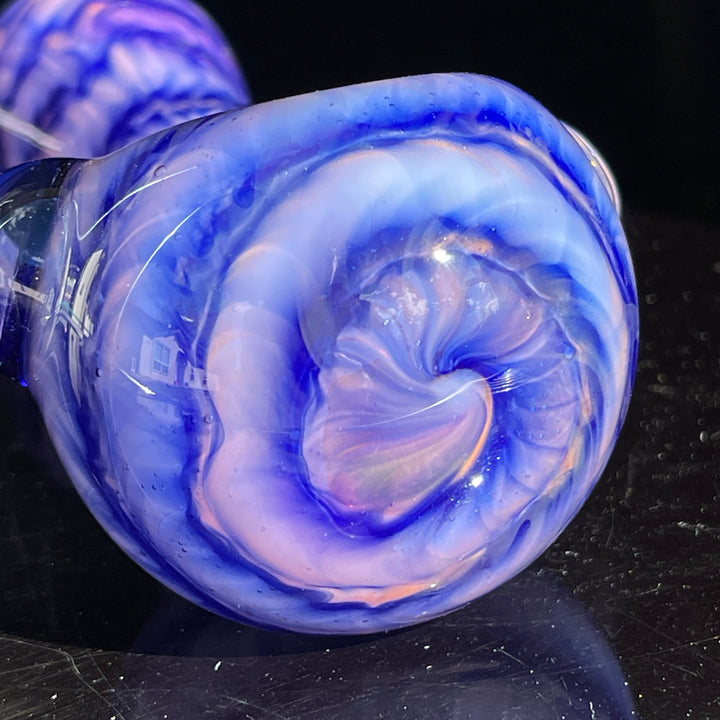 Purple Staircase Spoon Glass Pipe Jedi Glassworks   