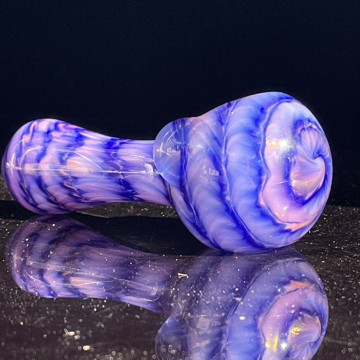 Purple Staircase Spoon Glass Pipe Jedi Glassworks   