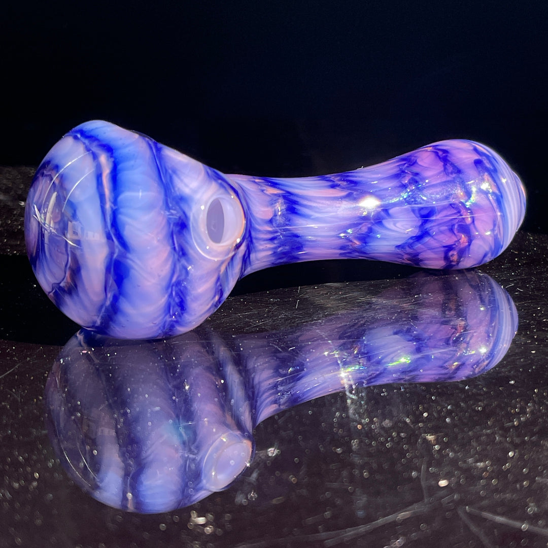 Purple Staircase Spoon Glass Pipe Jedi Glassworks   