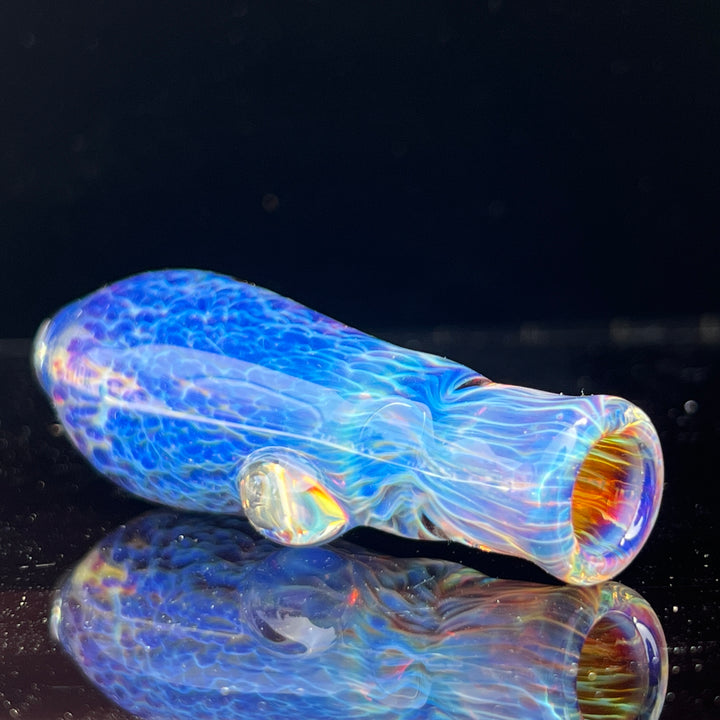 Purple Nebula Chillum Glass Pipe Tako Glass   