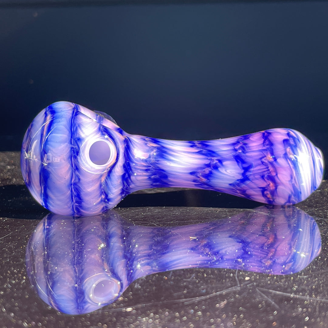 Purple Staircase Spoon Glass Pipe Jedi Glassworks   