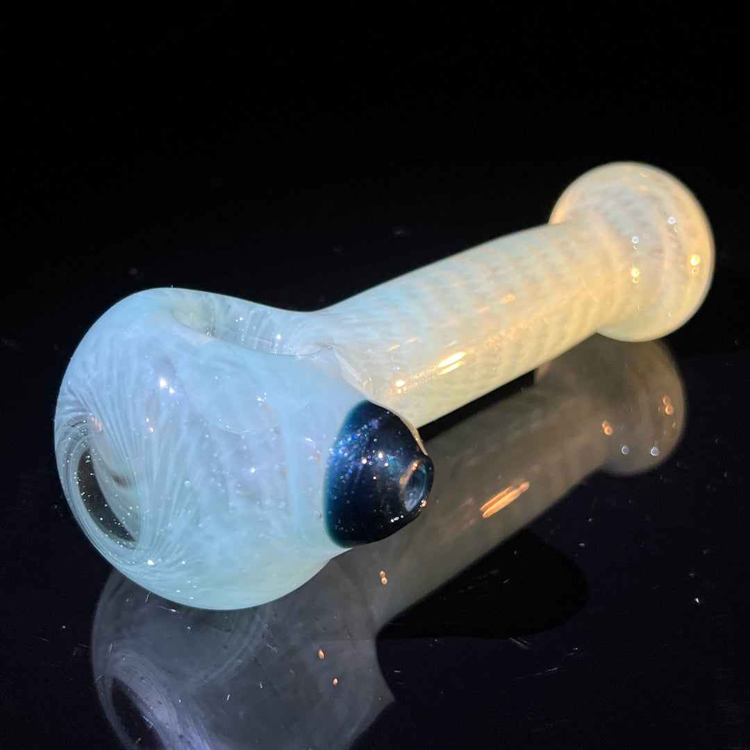 Beach Glass Fume Spoon Glass Pipe Cose Glass   