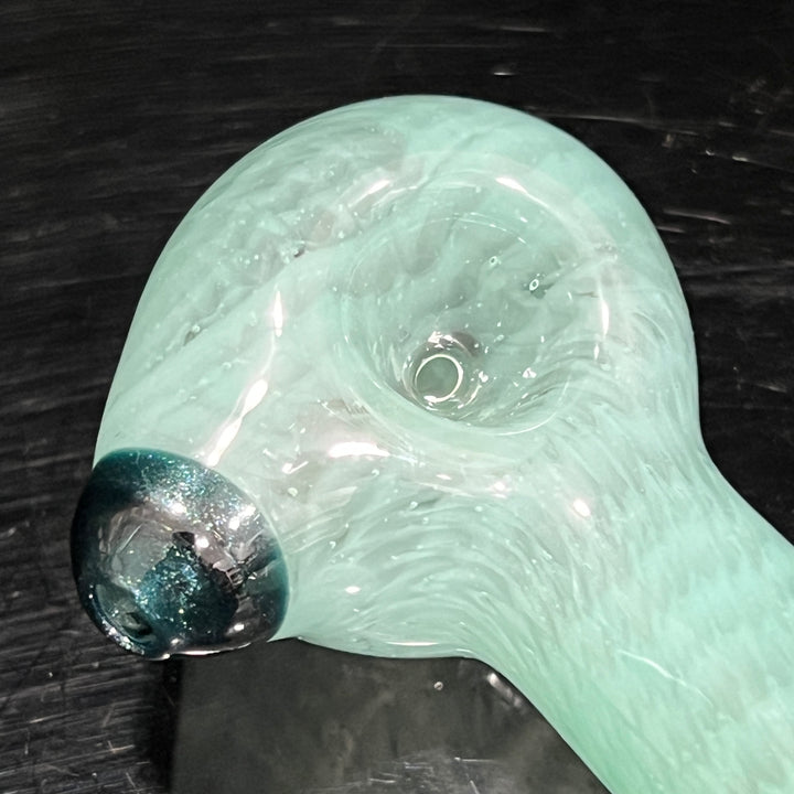 Beach Glass Fume Spoon Glass Pipe Cose Glass   