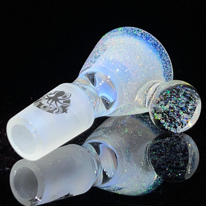 18mm Rainbow Light Bright Crushed Opal UV Martini Pullslide Accessory Tako Glass   