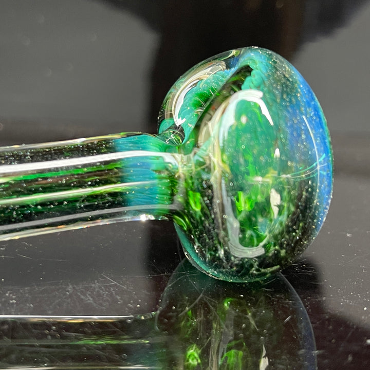 Experimental Jade Pipe Glass Pipe Beezy Glass   