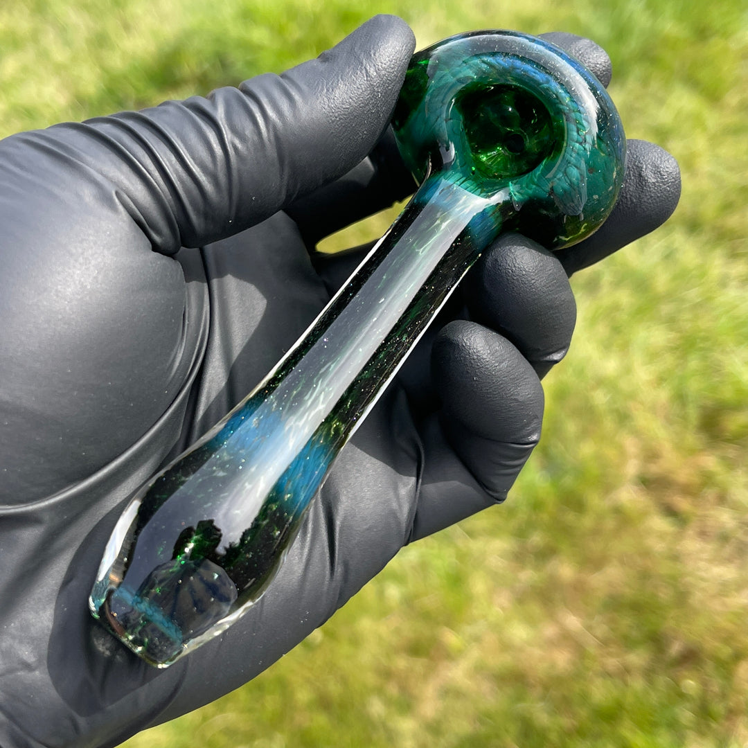 Experimental Jade Pipe Glass Pipe Beezy Glass   