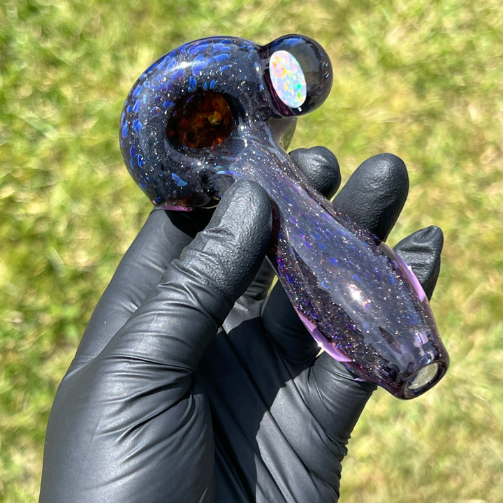 Black Plasma Opal + Case Combo Glass Pipe Tako Glass   