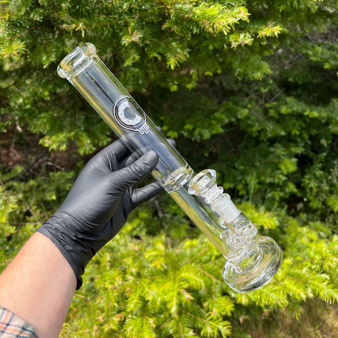 38mm Single Ratchet Tube 12" Glass Pipe C2 Custom Creations   