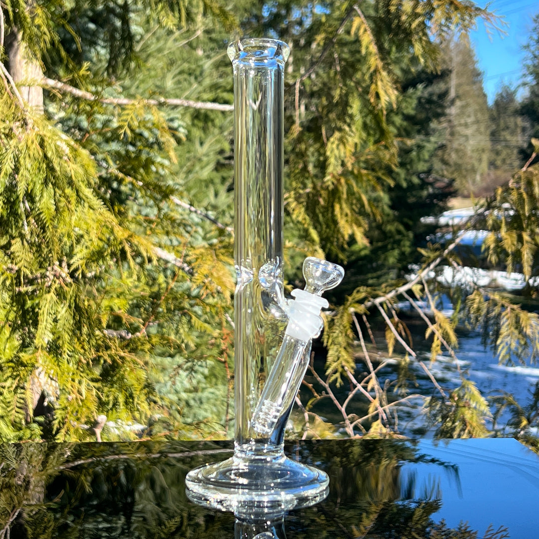 11" Straight Bong Glass Pipe Mary Jane's Glass