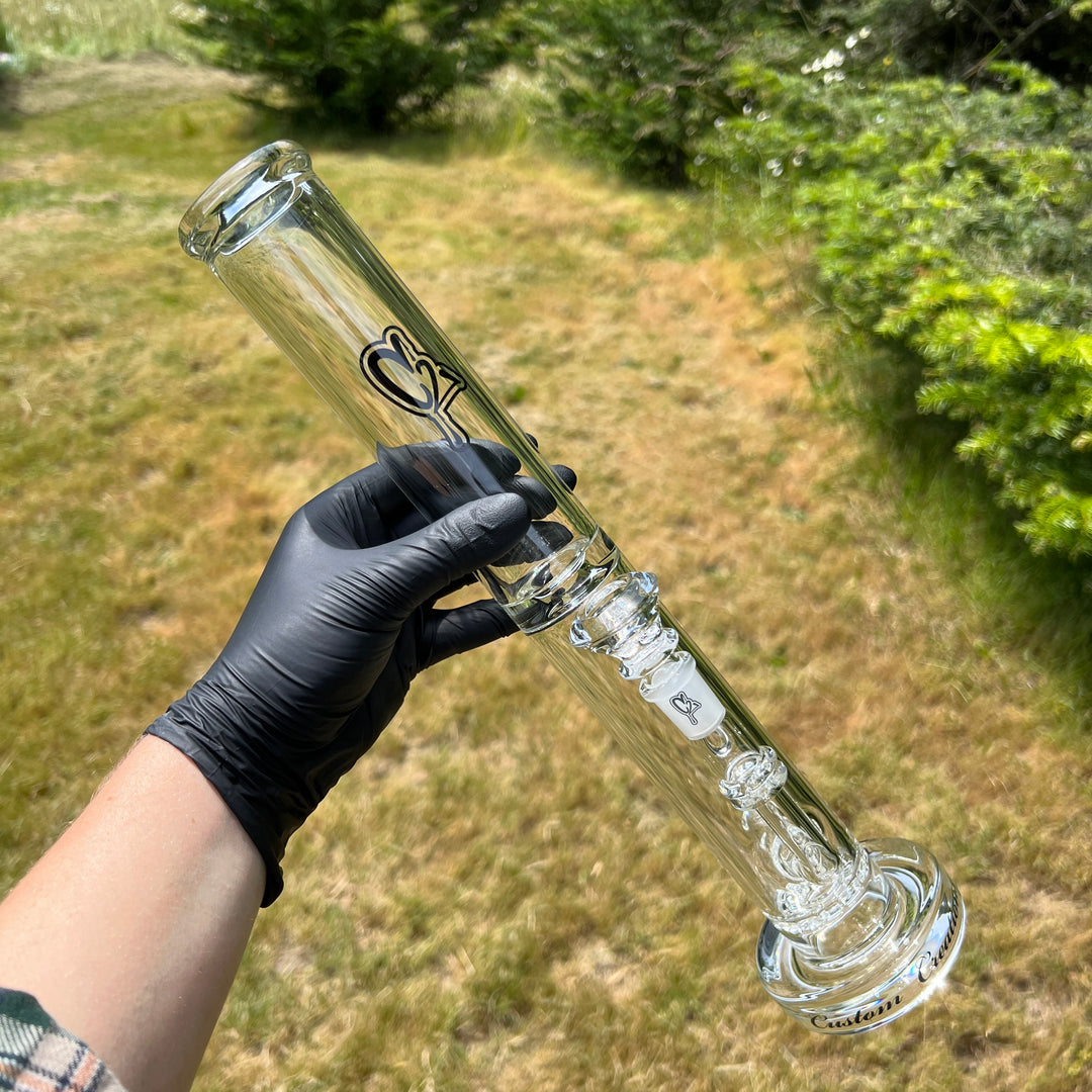 45mm Single Ratchet Tube 14" Glass Pipe C2 Custom Creations   