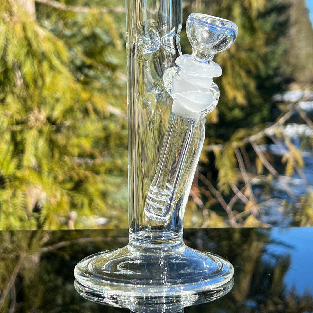 11" Straight Bong Glass Pipe Mary Jane's Glass